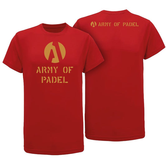 Army Match T-Shirt Rød