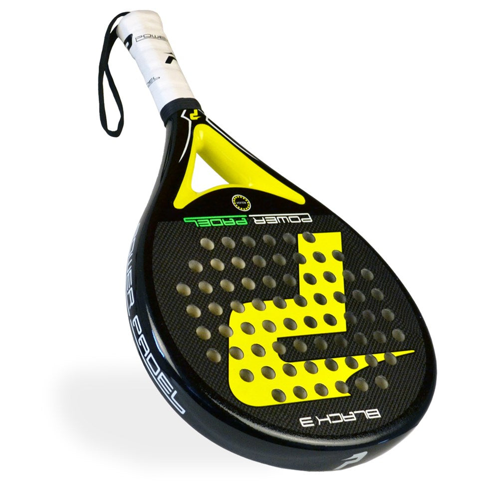 Power Padel Black 3 Yellow New