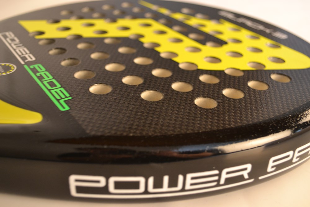 Power Padel Black 3 Yellow New